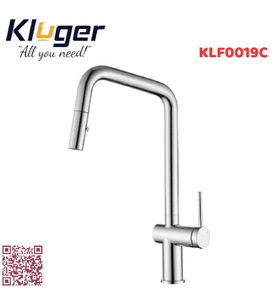 Vòi chậu rửa bát dây rút Kluger KLF0019C