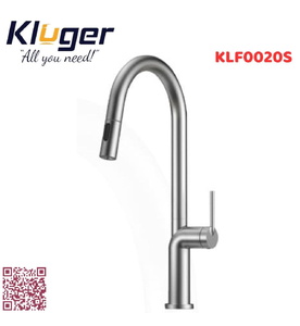 Vòi chậu rửa bát dây rút Kluger KLF0020S