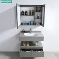 Bộ tủ chậu lavabo nhựa PVC Mowoen MW2826-80PVC