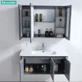 Bộ tủ chậu lavabo nhựa PVC Mowoen MW2828-100