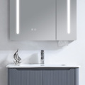 Bộ tủ chậu lavabo nhựa PVC Mowoen MW2828-80PVC