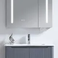 Bộ tủ chậu lavabo nhựa PVC Mowoen MW2828-80PVC