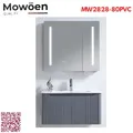 Bộ tủ chậu lavabo nhựa PVC Mowoen MW2828-80PVC
