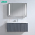 Bộ tủ chậu lavabo nhựa PVC Mowoen MW2828-100
