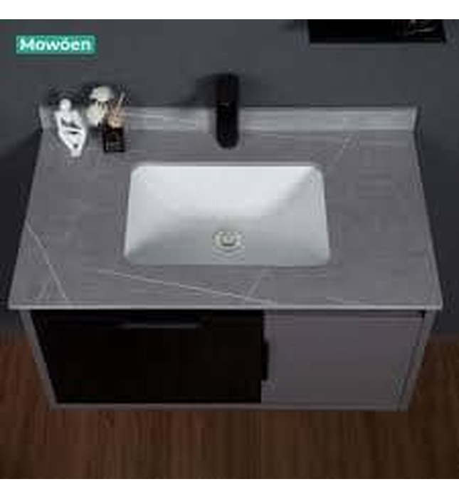 Bộ tủ chậu cao cấp đèn Mowoen MW6809S-80R