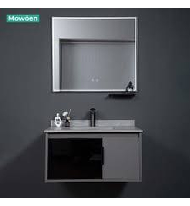 Bộ tủ chậu cao cấp đèn Mowoen MW6809S-80R