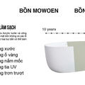 Bồn tắm ngâm Mowoen MW8207P-170 