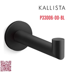 Móc treo giấy vệ sinh màu đen Kallista P33006-00-BL