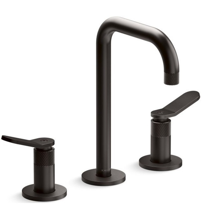 Vòi chậu rửa mặt nóng lạnh thân cao màu chrome Kallista P33350-LV-CP