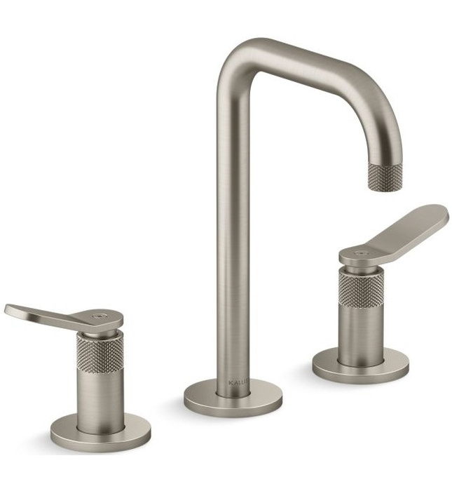 Vòi chậu rửa mặt nóng lạnh thân cao màu chrome Kallista P33350-LV-CP