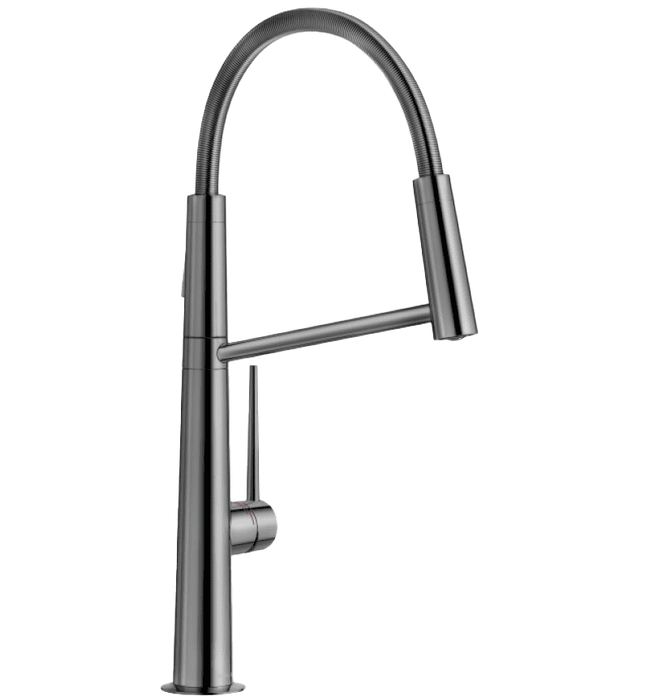 Vòi chậu rửa bát cần mềm 2 đầu xả Italy Nobili Lavante NB303 (MV123300CR)