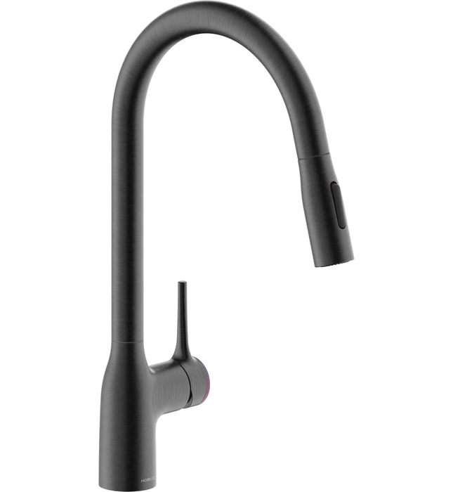 Vòi bếp nóng lạnh dây rút 2 chế độ Italy Nobili Mania NB305C (CU128137CR)