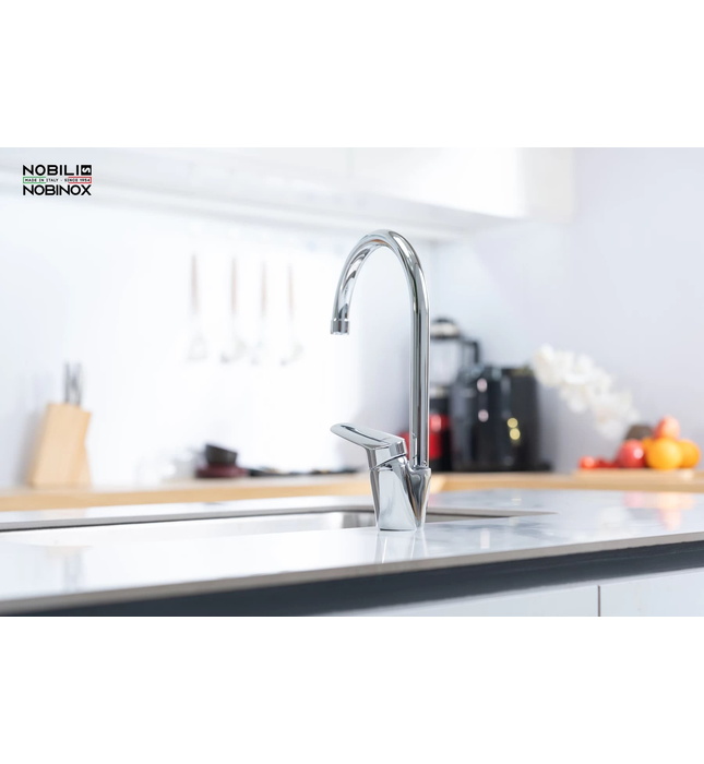 Vòi bếp nóng lạnh Italy Nobili Blues NB188 (BS101113CR)