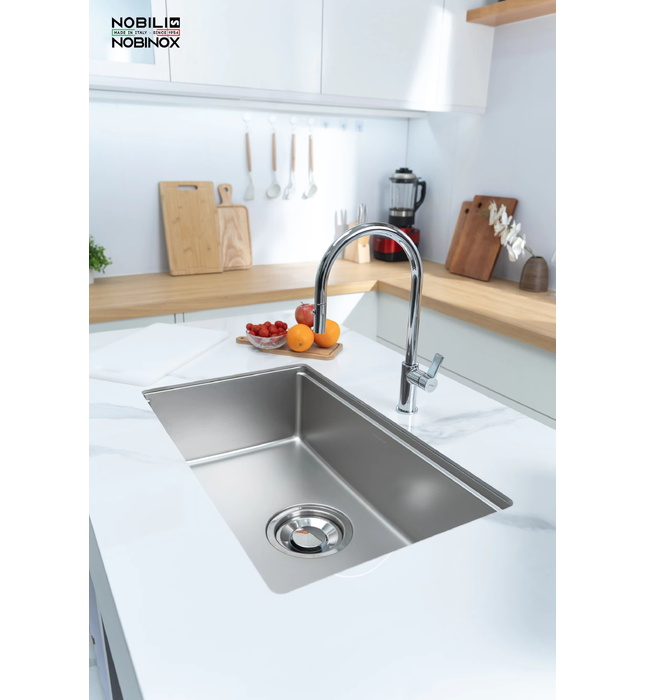 Vòi bếp nóng lạnh dây rút 2 chế độ Italy Nobili Flag NB205 (FL96137CR)