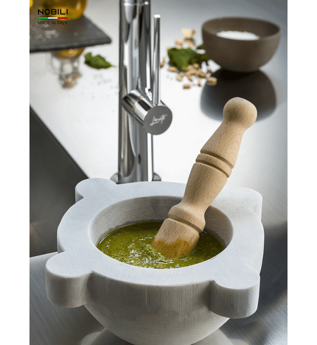 Vòi chậu rửa bát cần mềm 2 đầu xả Italy Nobili Lavante NB303 (MV123300CR)