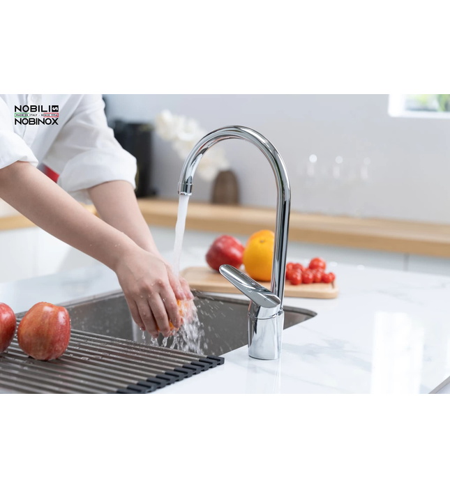 Vòi bếp nóng lạnh Italy Nobili Blues NB188 (BS101113CR)