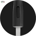 Vòi bếp nóng lạnh dây rút màu đen Italy Nobili Mania NB308G (CU128137GUP)