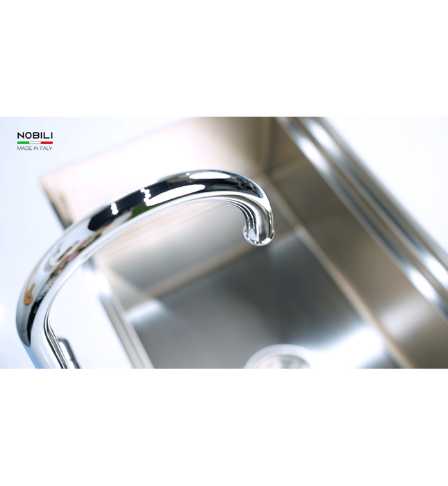 Vòi bếp nóng lạnh nhập khẩu Italy Nobili Ring NB132 (MP117133CR)