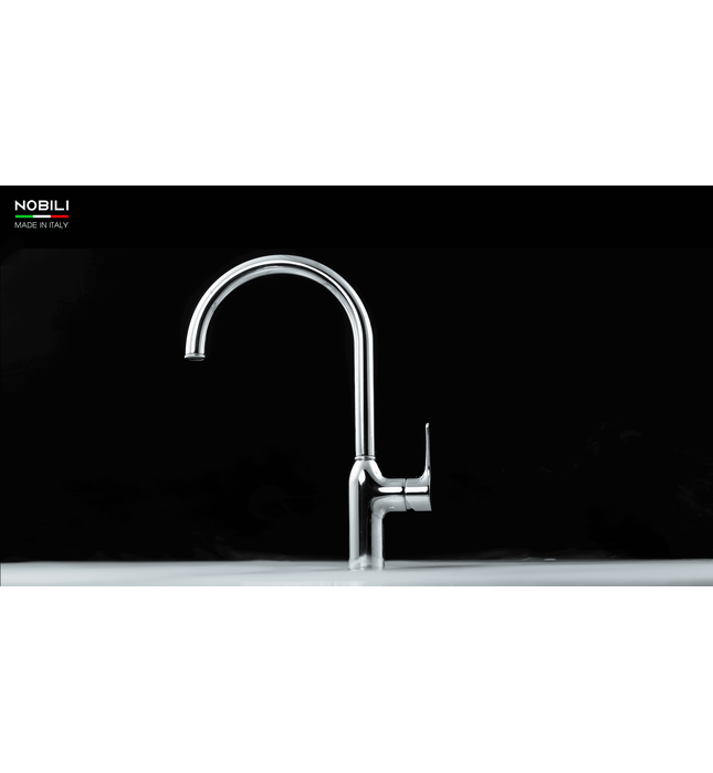 Vòi bếp nóng lạnh dây rút Italy Nobili Ring NB131L (MP117137CR)