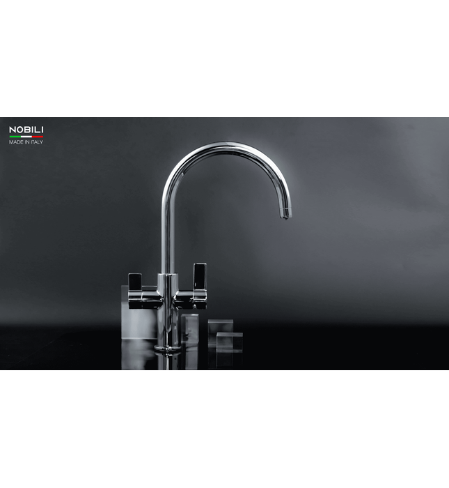 Vòi bếp nóng lạnh 3 đường nước Italy Nobili Sora NB164 (FL96824/3VCR)