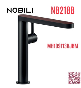 Vòi bếp nóng lạnh màu đen Italy Nobili Match NB218B (MH109113RJBM)