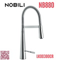 Vòi chậu rửa bát cần mềm 2 chế độ Italy Nobili Likid NB880 (LK00300CR)