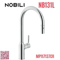 Vòi bếp nóng lạnh dây rút Italy Nobili Ring NB131L (MP117137CR)