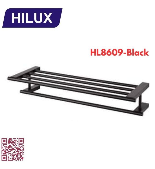 Giàn vắt khăn tắm Hilux HL8609-Black