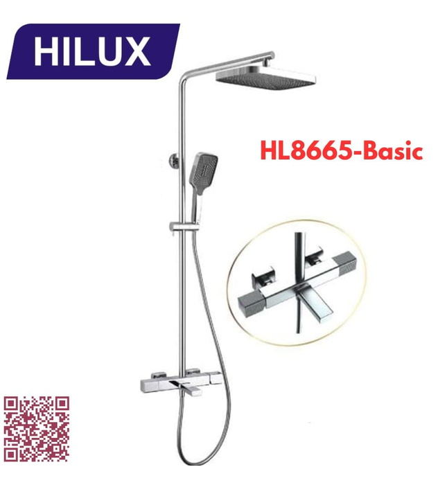 Sen tắm cây đứng nóng lạnh Hilux HL8665-Basic