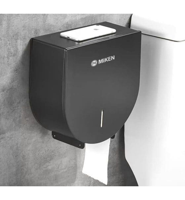 Hộp đựng giấy Inox 304 loại lớn Miken MK-1106BL