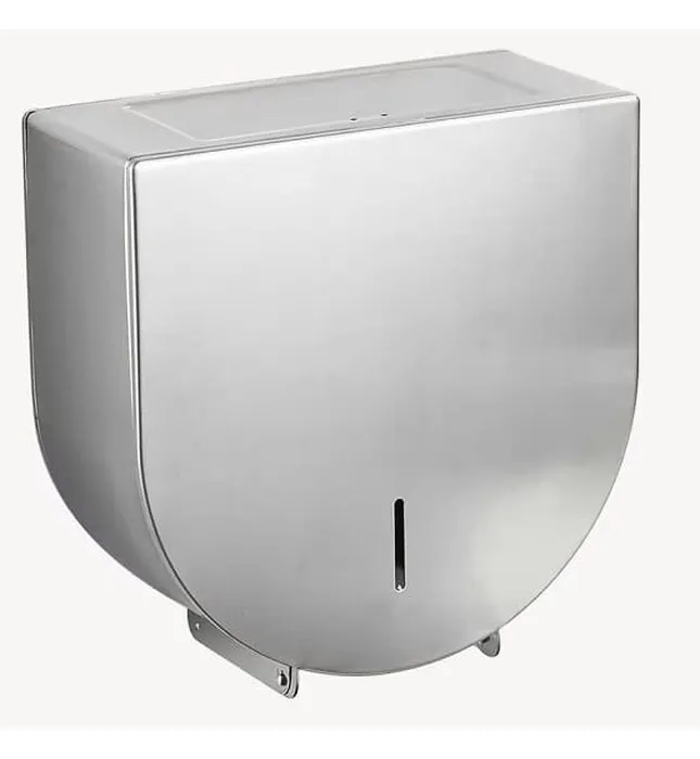 Hộp đựng giấy Inox 304 loại lớn Miken MK-1106M-New (Xước mờ)