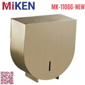 Hộp đựng giấy Inox 304 loại lớn màu vàng Miken MK-1106G-New (vàng mờ)