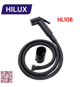 Vòi xịt vệ sinh màu đen Hilux HL103B