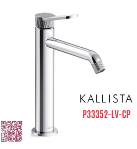 Vòi chậu rửa mặt 1 lỗ màu chrome Kallista P33352-LV-CP