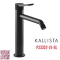 Vòi chậu rửa mặt 1 lỗ màu đen Kallista P33352-LV-BL
