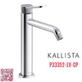 Vòi chậu rửa mặt 1 lỗ màu chrome Kallista P33352-LV-CP