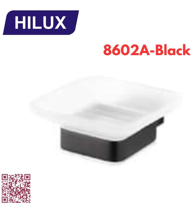 Kệ xà phòng hợp kim nhôm Hilux 8602A-Black