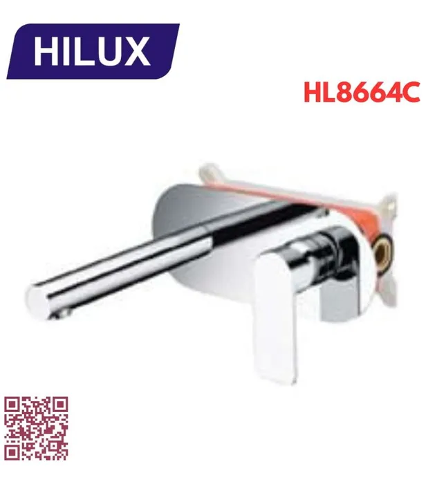 Vòi chậu Lavabo âm tường Hilux HL8664C