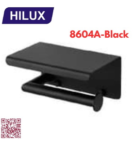 Lô giấy vệ sinh hợp kim nhôm Hilux 8604A-Black