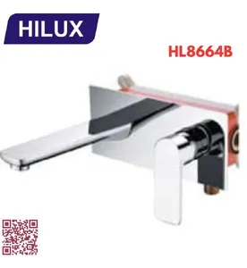 Vòi chậu Lavabo âm tường Hilux HL8664B
