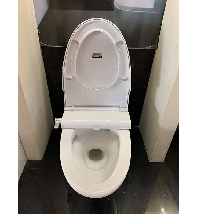 Nắp bàn cầu kết hợp vòi xịt rửa cơ Inax CW-S32VN-1