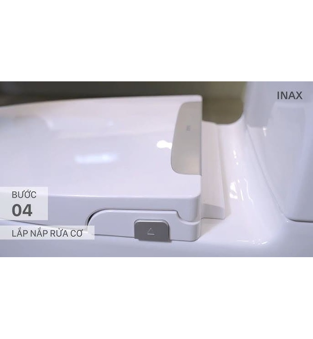 Nắp bàn cầu kết hợp vòi xịt rửa cơ Inax CW-S32VN