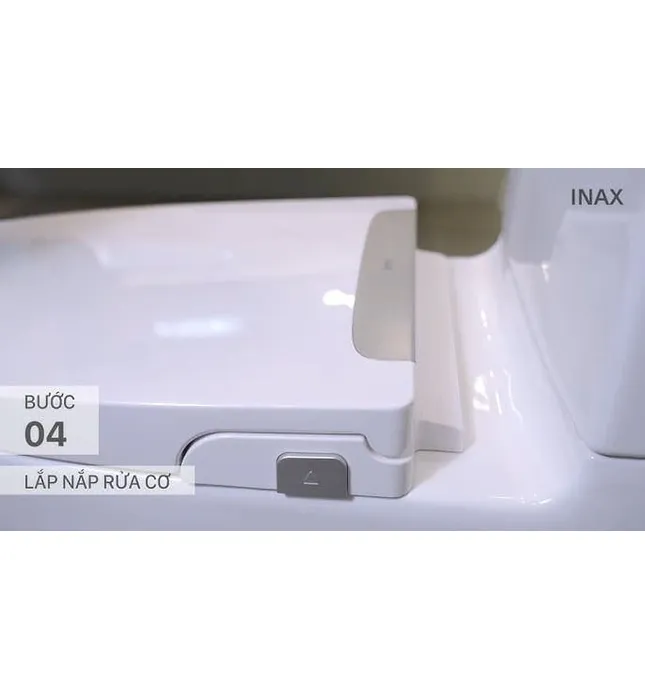 Nắp bàn cầu kết hợp vòi xịt rửa cơ Inax CW-S32VN-1
