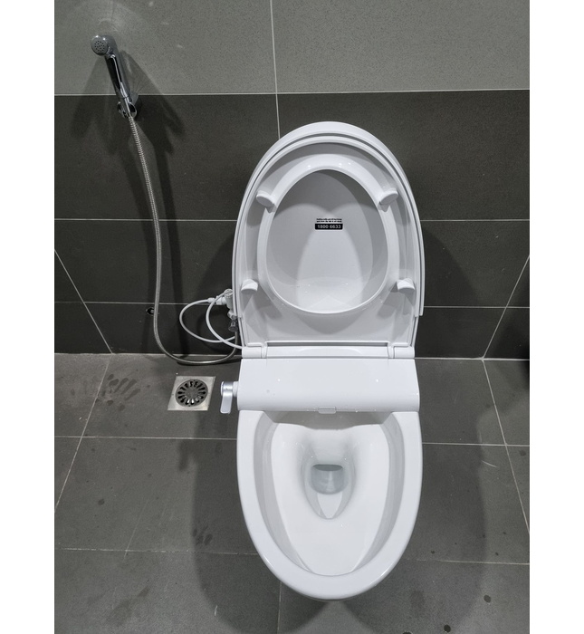 Nắp bàn cầu kết hợp vòi xịt rửa cơ Inax CW-S32VN-1