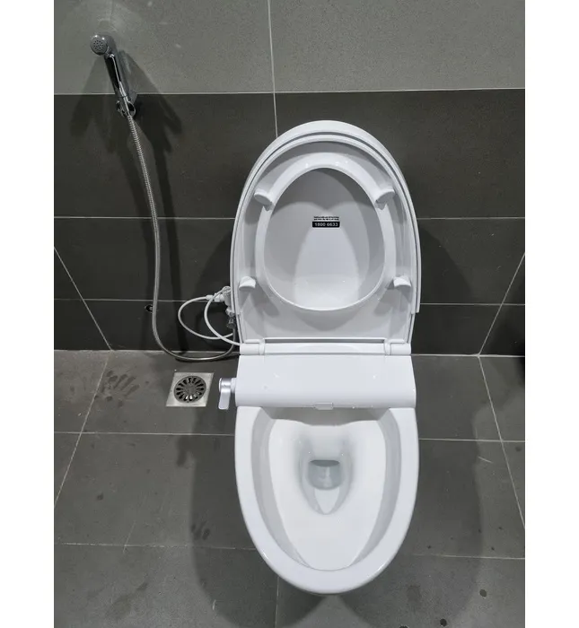 Nắp bàn cầu kết hợp vòi xịt rửa cơ Inax CW-S32VN-1