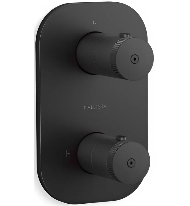 Bộ điều khiển nhiệt độ âm tường – 1 lối ra màu đồng Kallista P33494-00-2MB