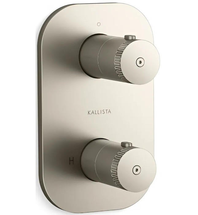 Bộ điều khiển nhiệt độ âm tường – 1 lối ra màu đồng Kallista P33494-00-2MB