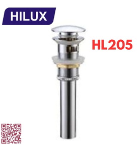 Đầu xiphong chậu lavabo nhấn Hilux HL205