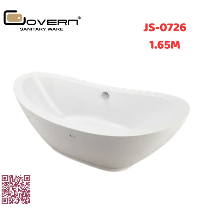 Bồn tắm xây 1.8m Govern JS-0726 ( 1.65M )