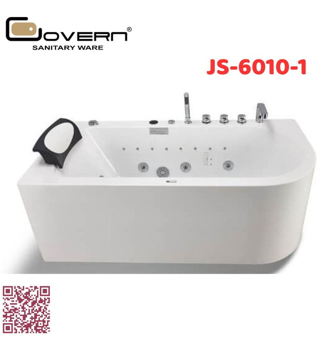 Bồn tắm massage sục khí 1.6m Govern JS-6010-1